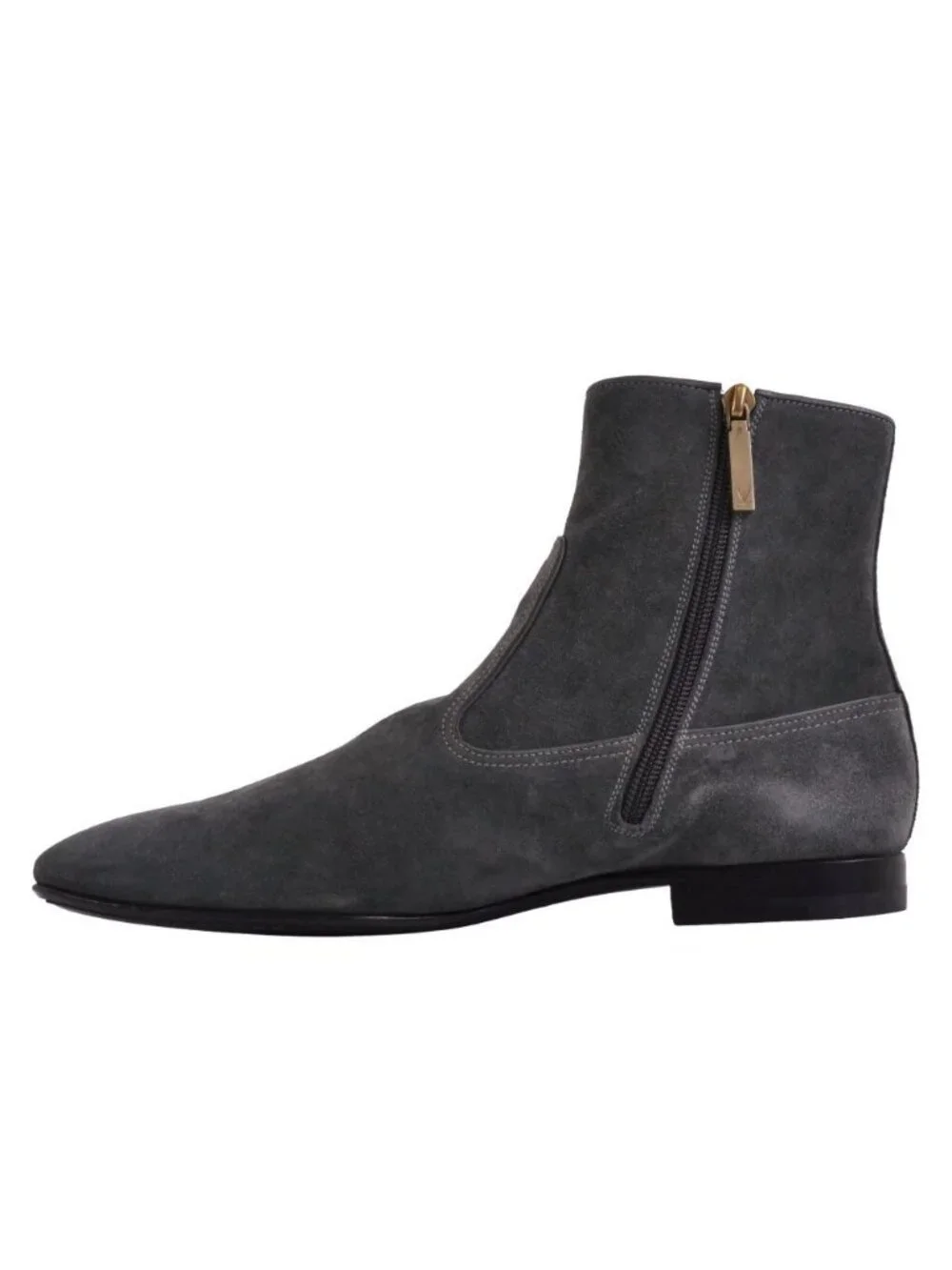 Louis Vuitton Short Boots Side Zipper